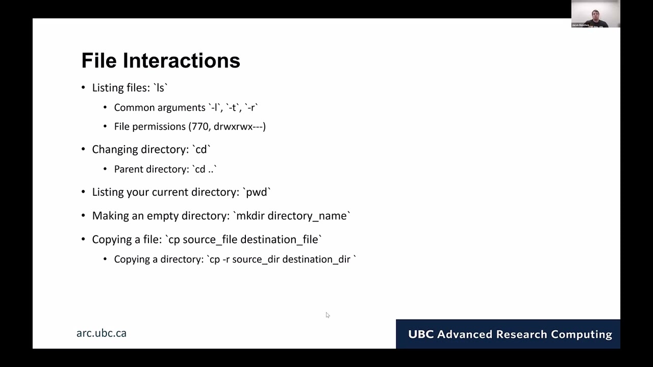 ARC Fall Training Series - Introduction to Bash Command Line Interface