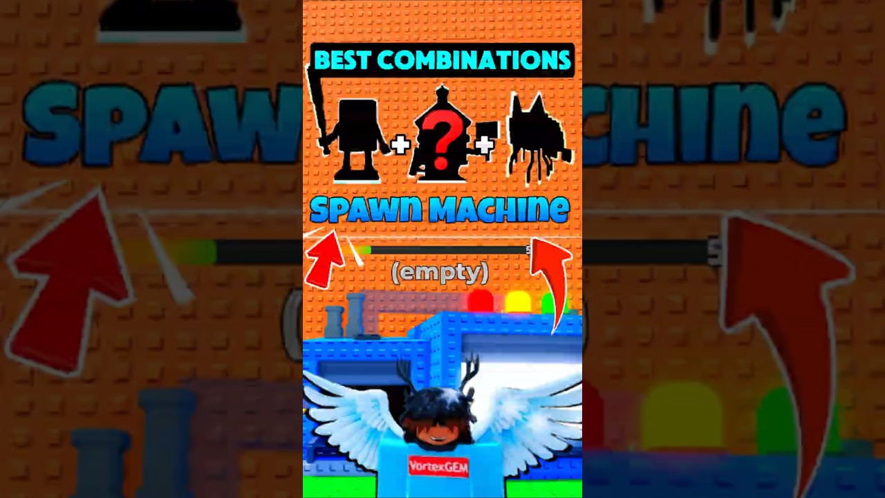 The best Spawn Machine Combinations In Escape Tsunami For Brainrots Roblox