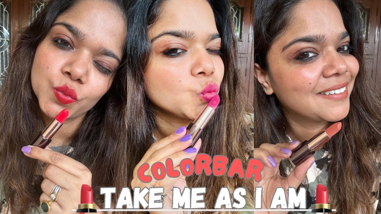 Colorbar take me as I am vegan matte lipstick shade | Sexy Nude | Marked | Senorita | Madhuri Sharma