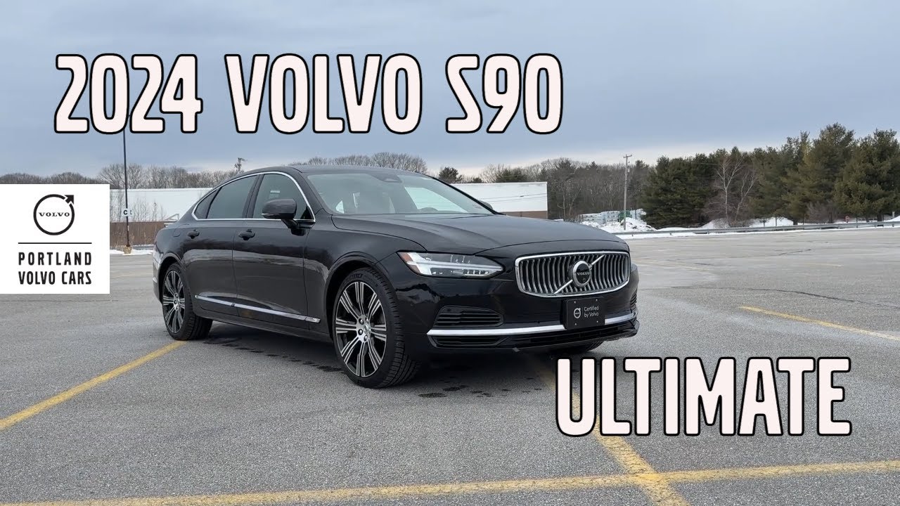 Dream Car Alert: Onyx Black Volvo S90 Ultimate