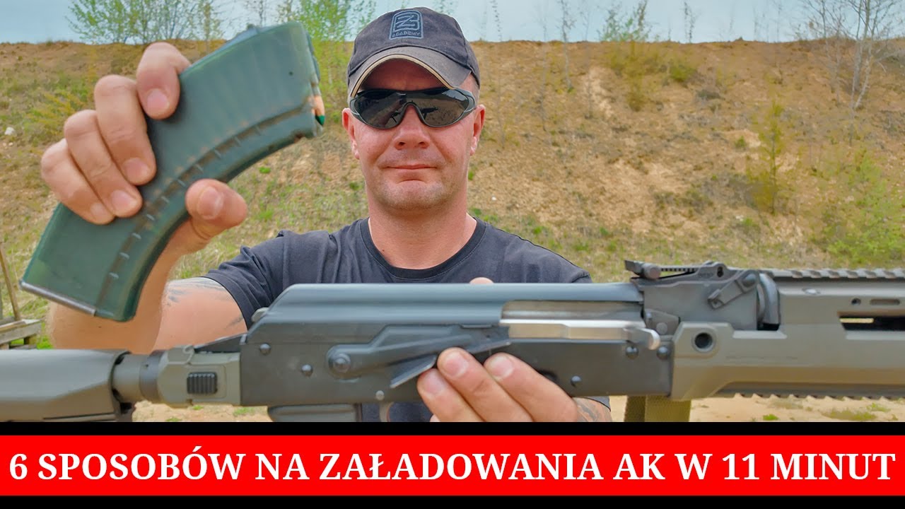6 SPOSOBÓW na załadowanie karabinka AK – Który wybrać na strzelnicy?
