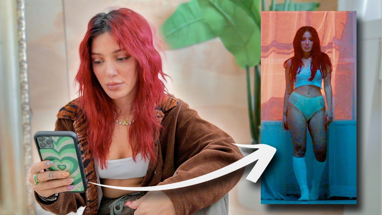opening up about my body in my new music video /: (messy room)