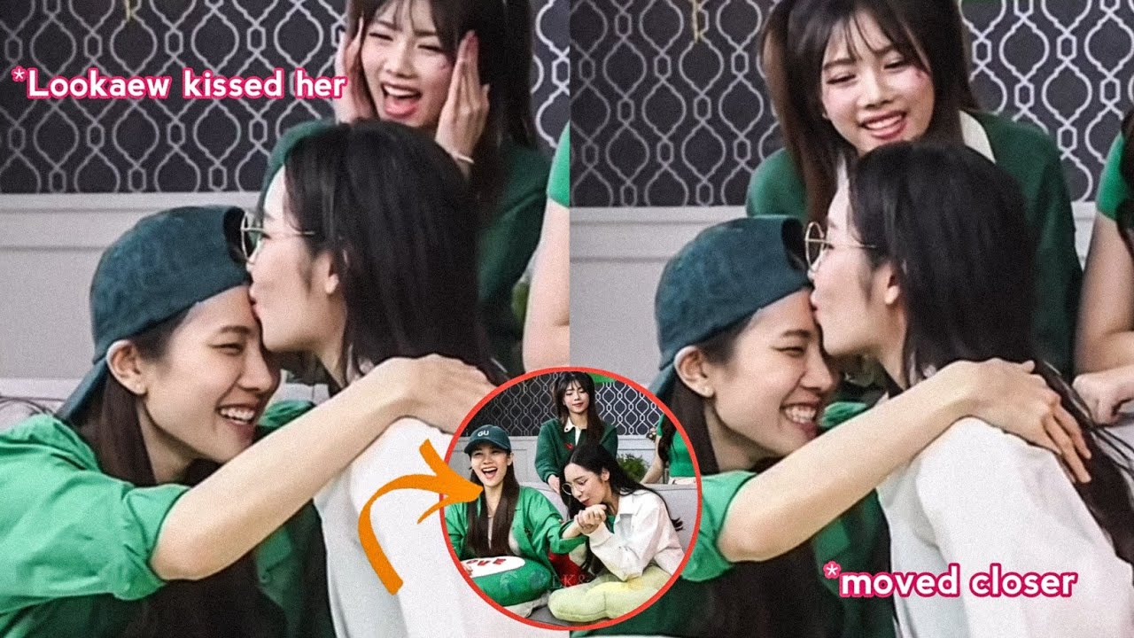 (Andalookkaew) Lookkaew made everyone SHOCKED when she KISSED Anda