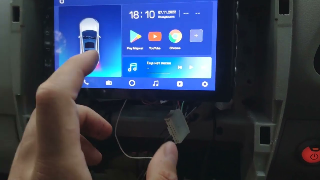 Подключение магнитолы Teyes CC2L к Nissan Leaf ZE0