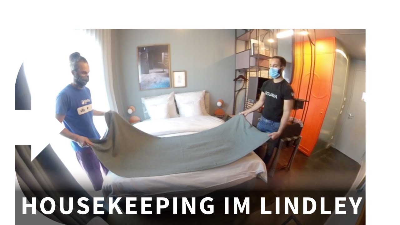 Housekeeping im Hotel mit AZUBI Birol | Pfefferminzgreen | Lindley Lindenberg