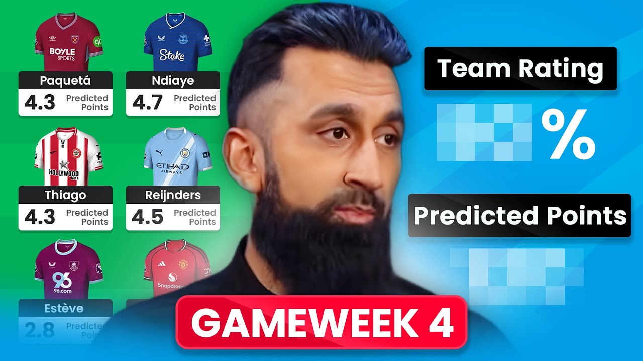 FPL Salah's Gameweek 4 Team Reveal! | BEST SARR REPLACEMENTS + CHIP STRATEGY! | FPL 25/26