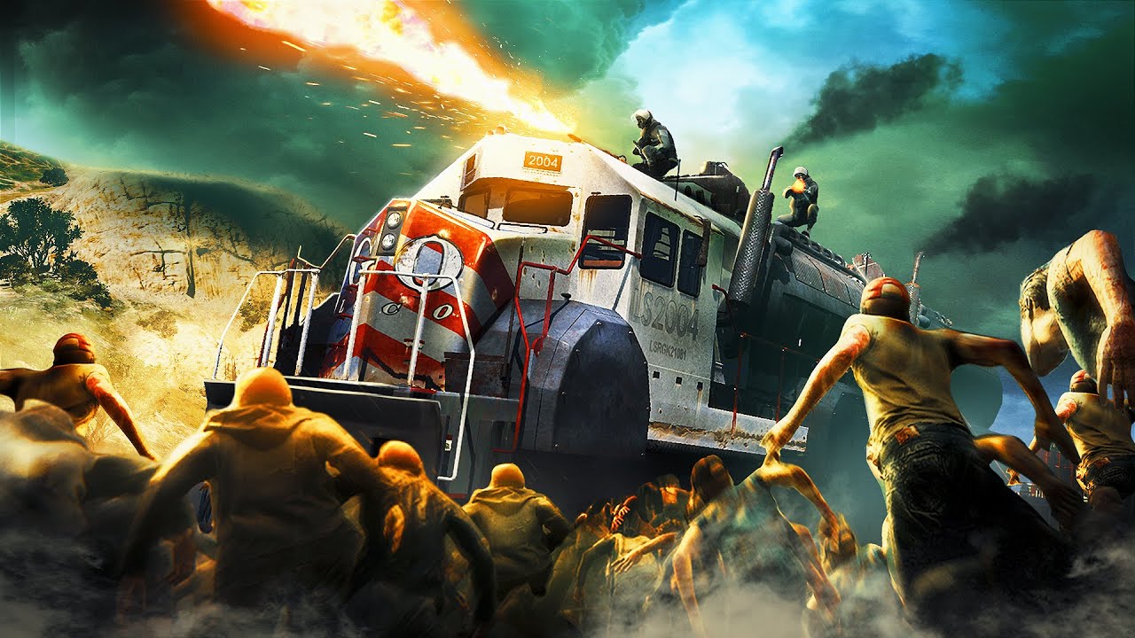 ZOMBIE TRAIN in GTA 5 Online!