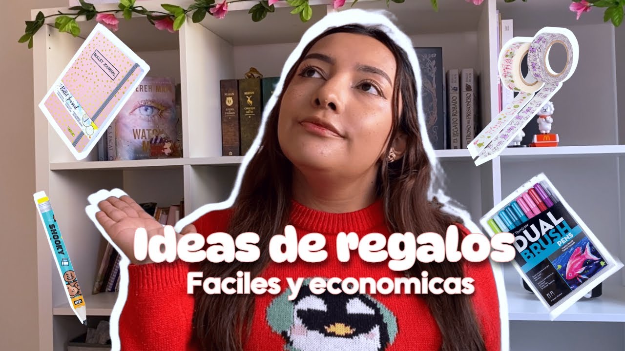 IDEAS DE REGALO ECONÓMICAS PARA NAVIDAD | BULLET JOURNAL, PAPELERÍA Y LIBROS