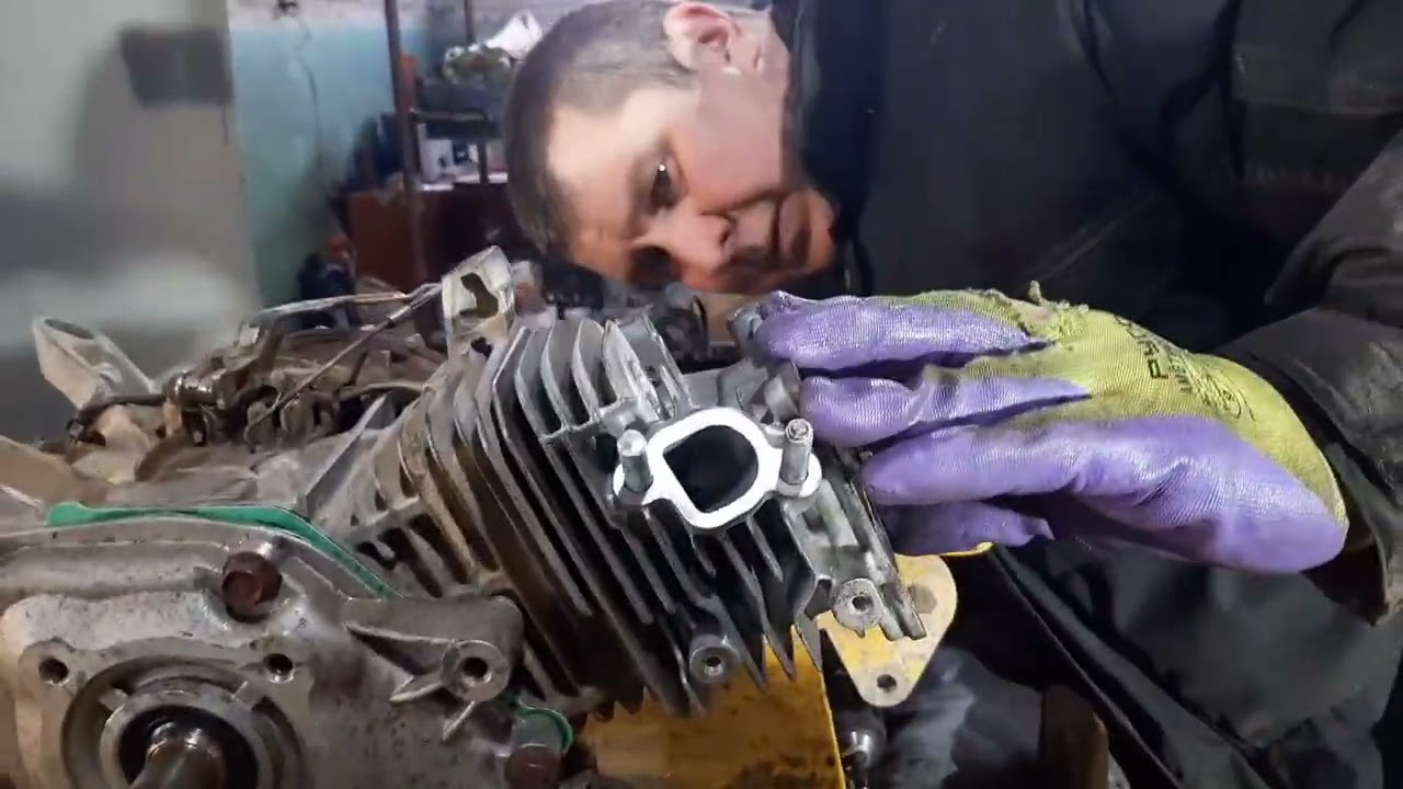 Как установить головку двигателя 168F, 170F, 177F, 188F.