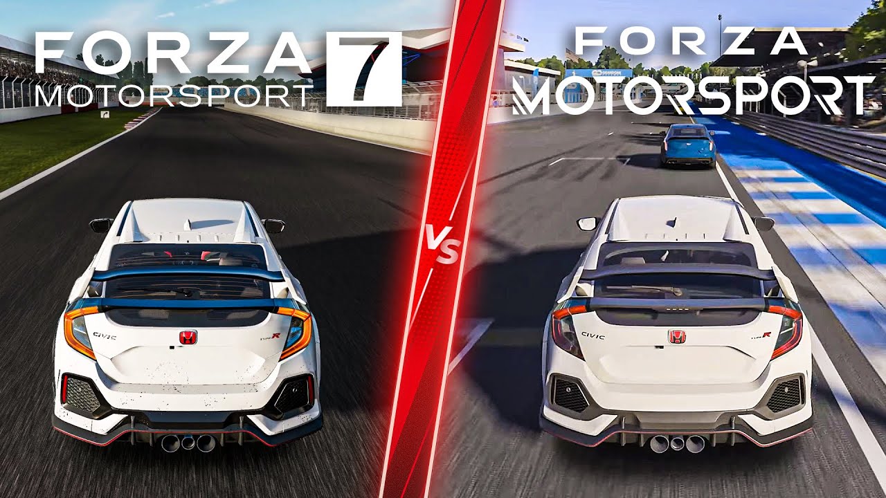 Forza Motorsport 8 vs Forza Motorsport 7 - Direct Comparison! Attention to Detail & Graphics! 4K