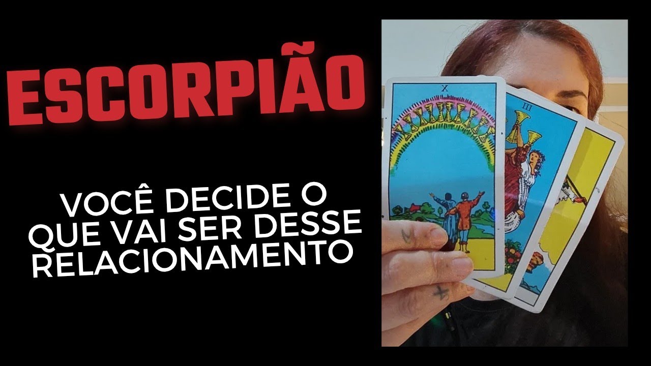 ESCORPIÃO ♏ Você decide o que vai ser desse relacionamento 