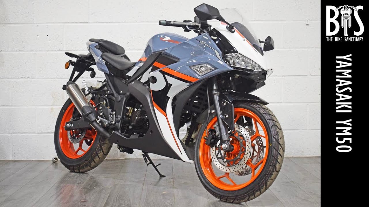 2024 Yamasaki DB50 50cc Geared Motorcycle Learner Legal 16 years old