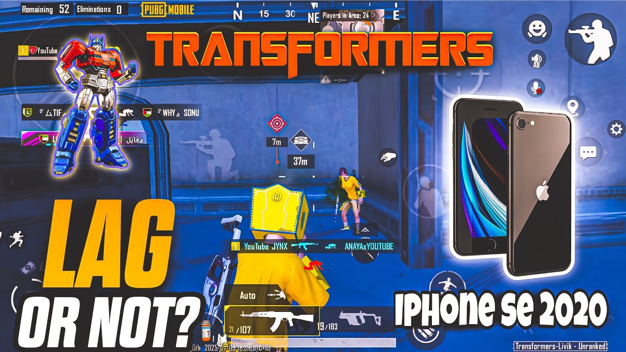 Update! 3.9 🔥 | iPhone SE 2020 | Smooth + Extreme Pubg Test 😍 | 2025 | 60fps feels Like 120fps! 🔥