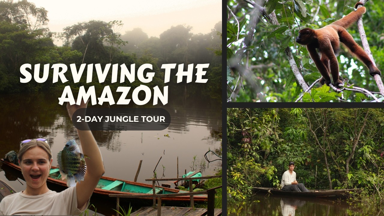 Surviving the Jungle: 2-Day Amazon Tour from Iquitos!