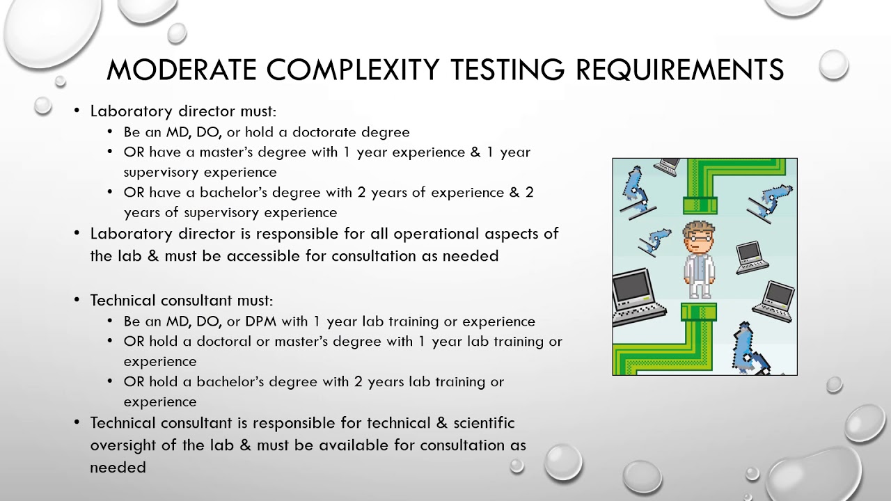 Lecture 7:  Clinical Laboratory Organization