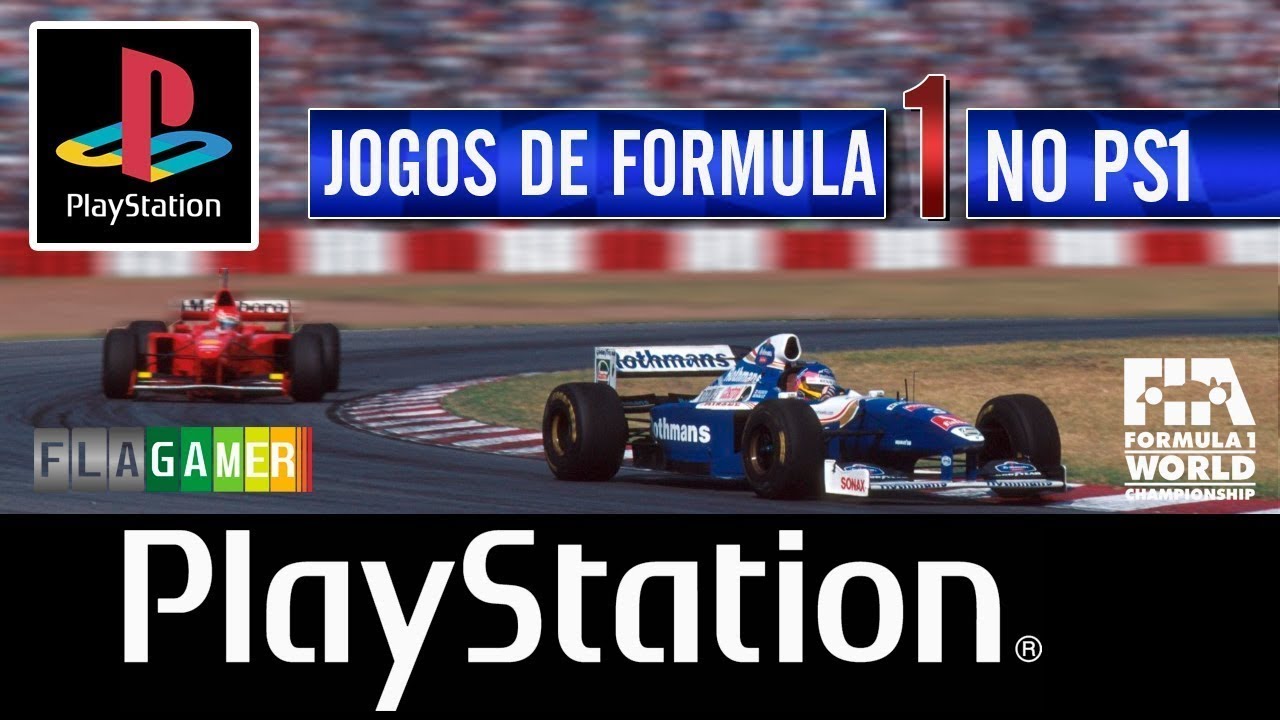 ESPECIAL Jogos de Formula 1 para o Playstation 1