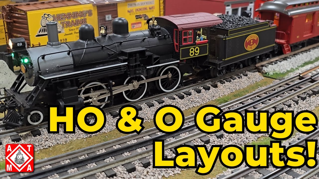 HO & O Gauge Layouts at the 2025 Allentown Spring Thaw Model Train Show!
