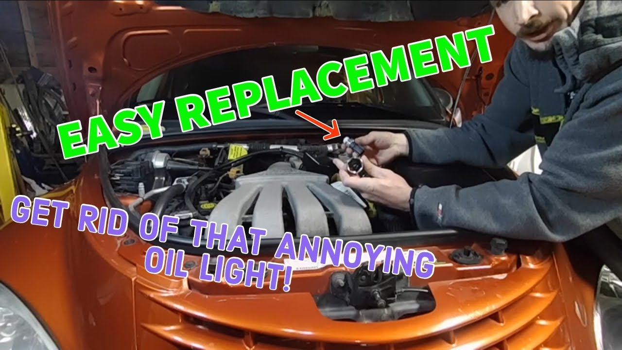 PT Cruiser Turbo Oil Pressure Sensor Replacement