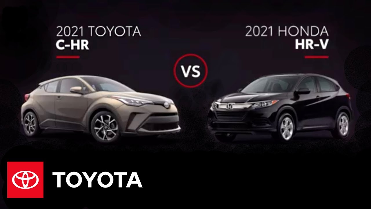 2021 Toyota C-HR vs 2021 Honda HR-V | All You Need to Know | Toyota