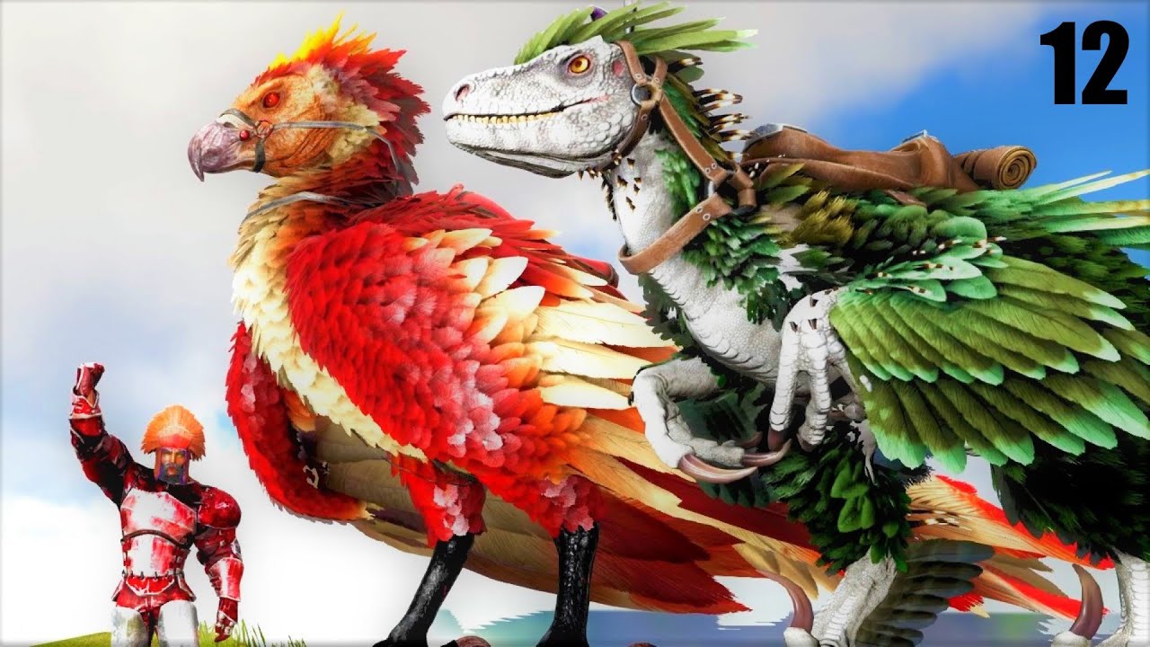TAMING OUR FIRST APEX CREATURES! ARK SURVIVAL EVOLVED (LOST ISLAND PRIMAL FEAR MODDED) E12