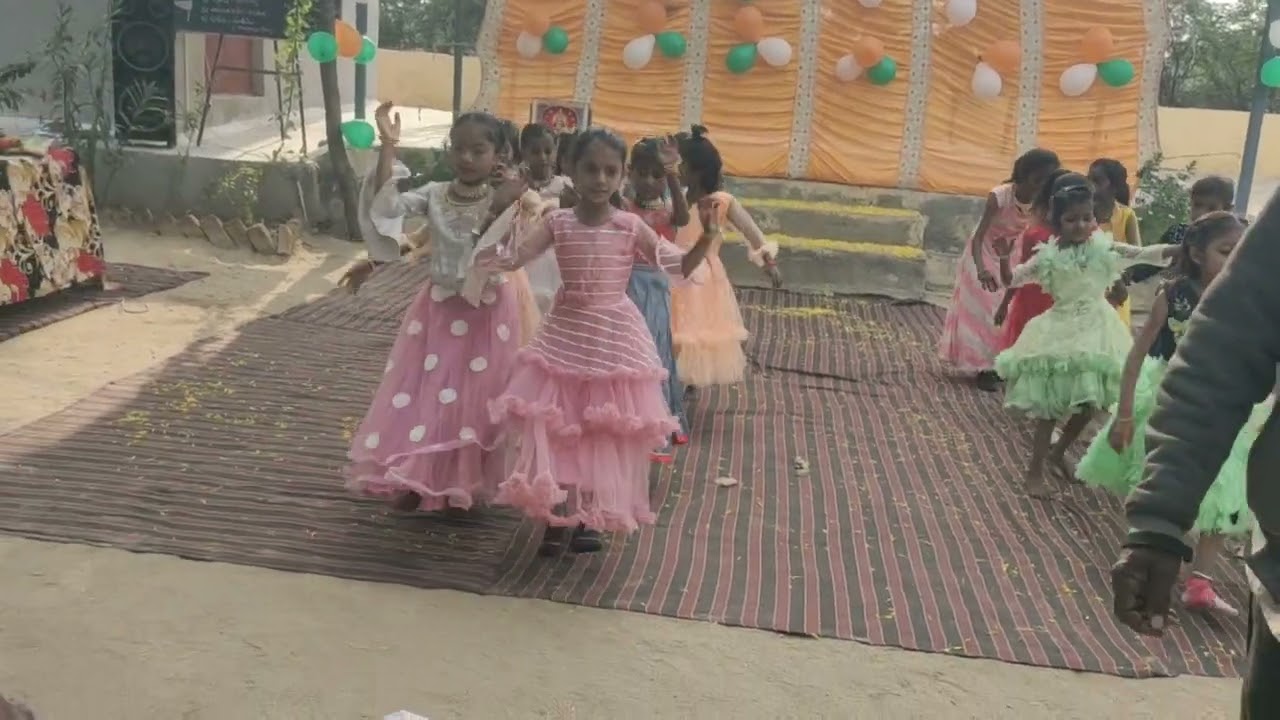 બાળગીત ( રમવા આવી રૂપાળી પરી...) પ્રજાસત્તાક દિનની ઉજવણી. માધુપુરા પ્રાથમિક શાળા 