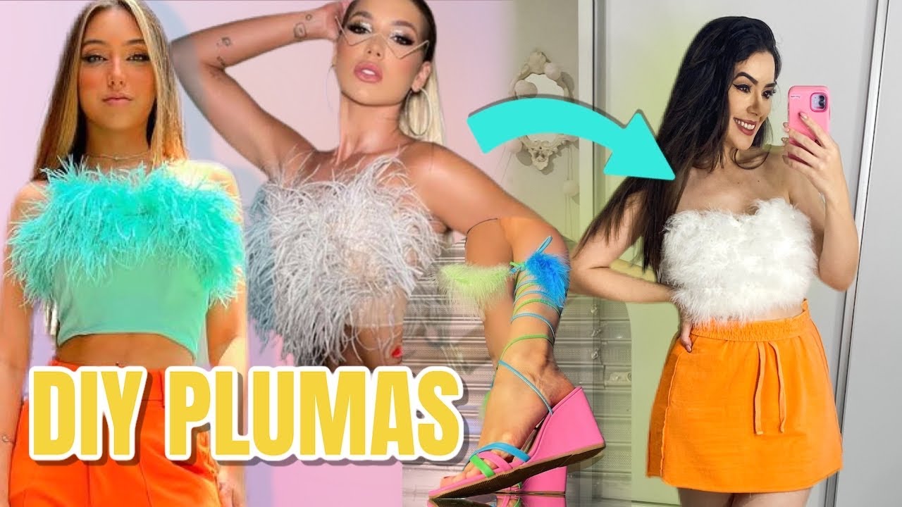 3 TENDÊNCIAS DO MOMENTO USANDO PLUMAS | MARABÚS !