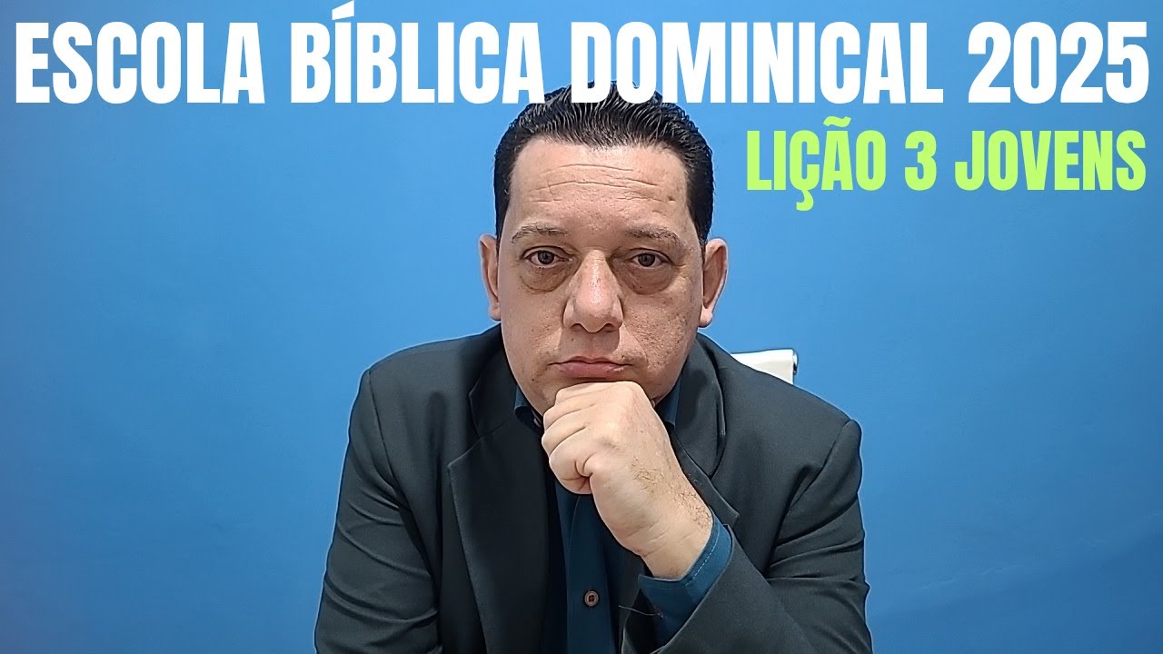 O sermão do templo | Lição 3 Jovens | 4º Trimestre 2025 EBD | Escola Bíblica Dominical CPAD