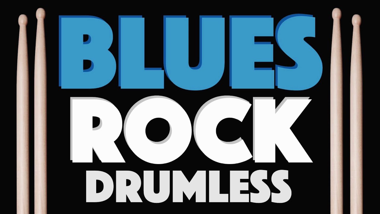 Blues Rock Drumless Backing Track In 6/8