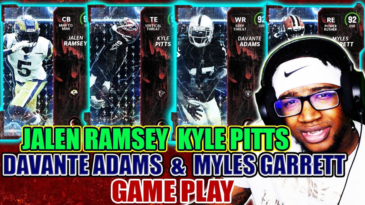 MOST FEARED JALEN RAMSEY, MYLES GARRETT, DAVANTE ADAMS & KYLE PITTS! MADDEN 23 ULTIMATE TEAM