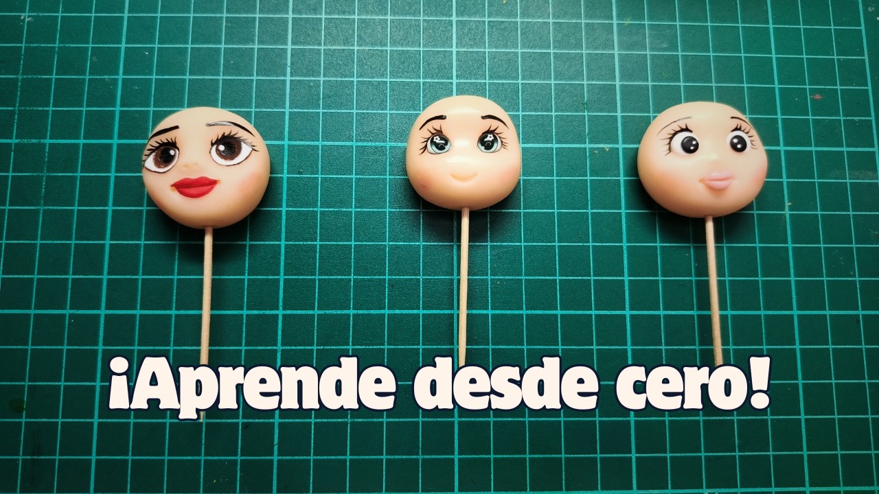 🎭 Modela 3 Caritas B&aacute;sicas en Porcelana Fr&iacute;a | Paso a Paso para Principiantes