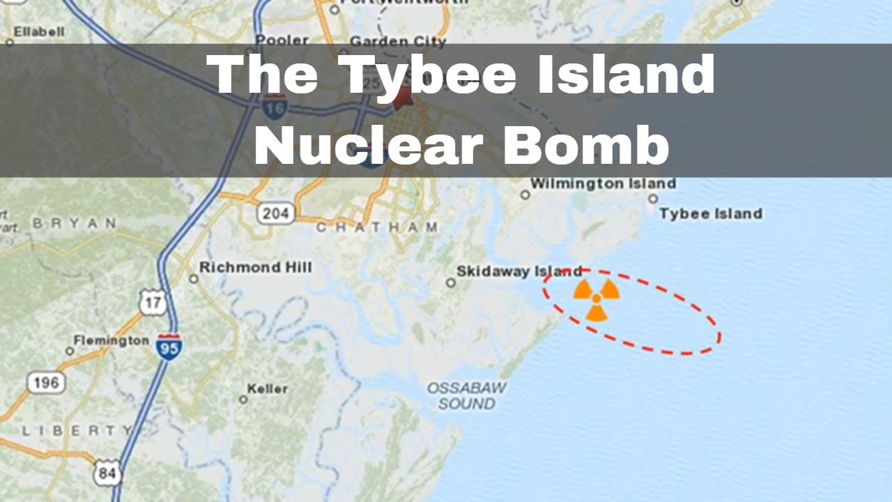 5th February 1958: American nuclear bomb lost off the coast of Tybee Island in Georgia, USA