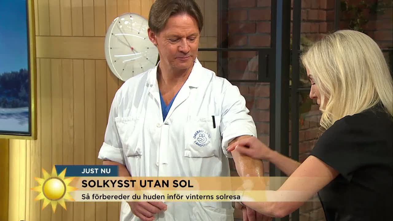 Så blir du solkysst utan sol - Nyhetsmorgon (TV4)