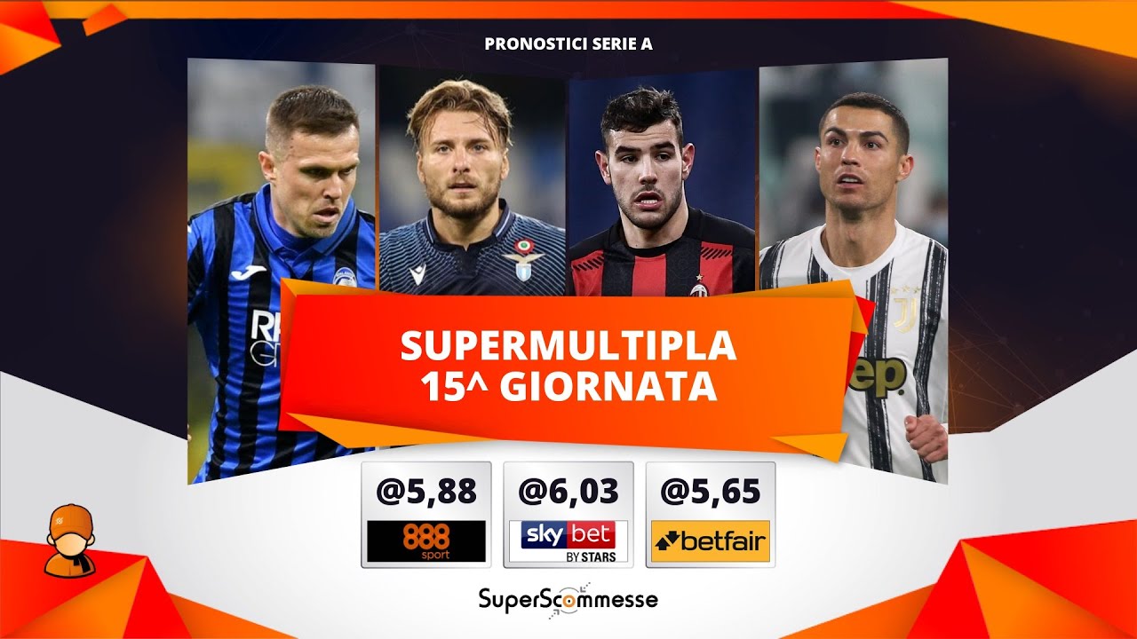 PRONOSTICI CALCIO SERIE A 15 GIORNATA: LA SCHEDINA VINCENTE DI OGGI ✅✅✅