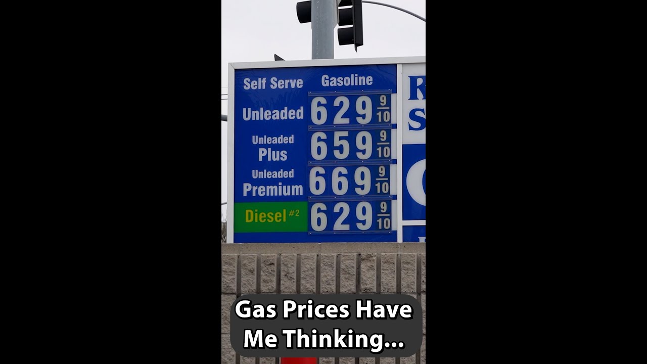 Gas Prices Have Me Thinking... 