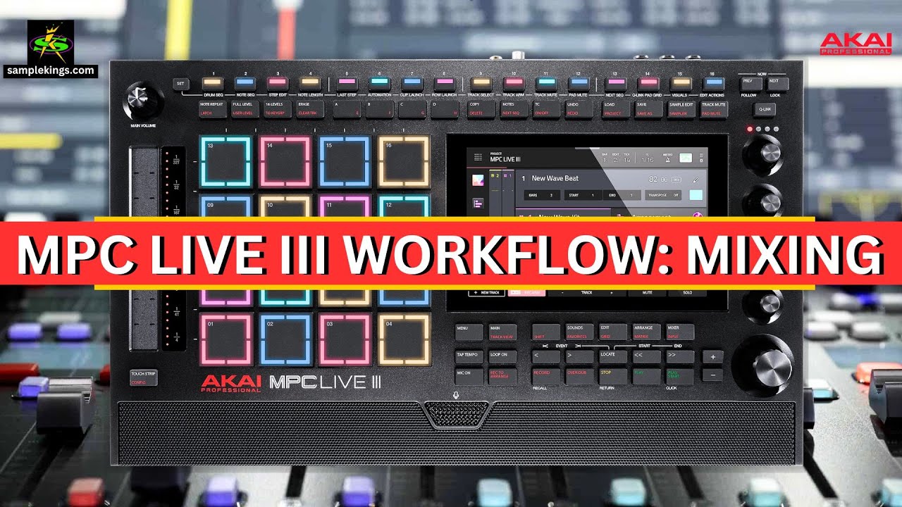 AKAI MPC LIVE 3: How To Make Your Beats Sound LOUDER LIKE A PRO!