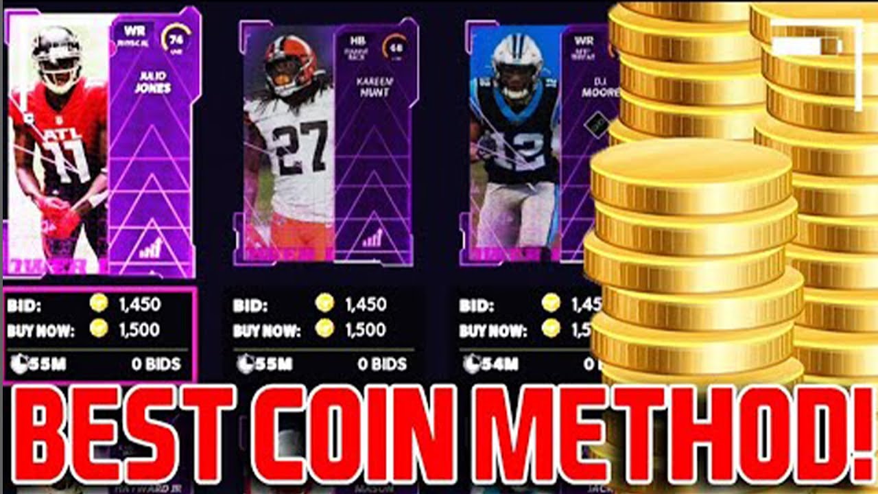 TESTING OUT THE BEST COIN METHOD IN THE GAME! HOW MANY COINS CAN WE MAKE! |MADDEN 22 ULTIMATE TEAM
