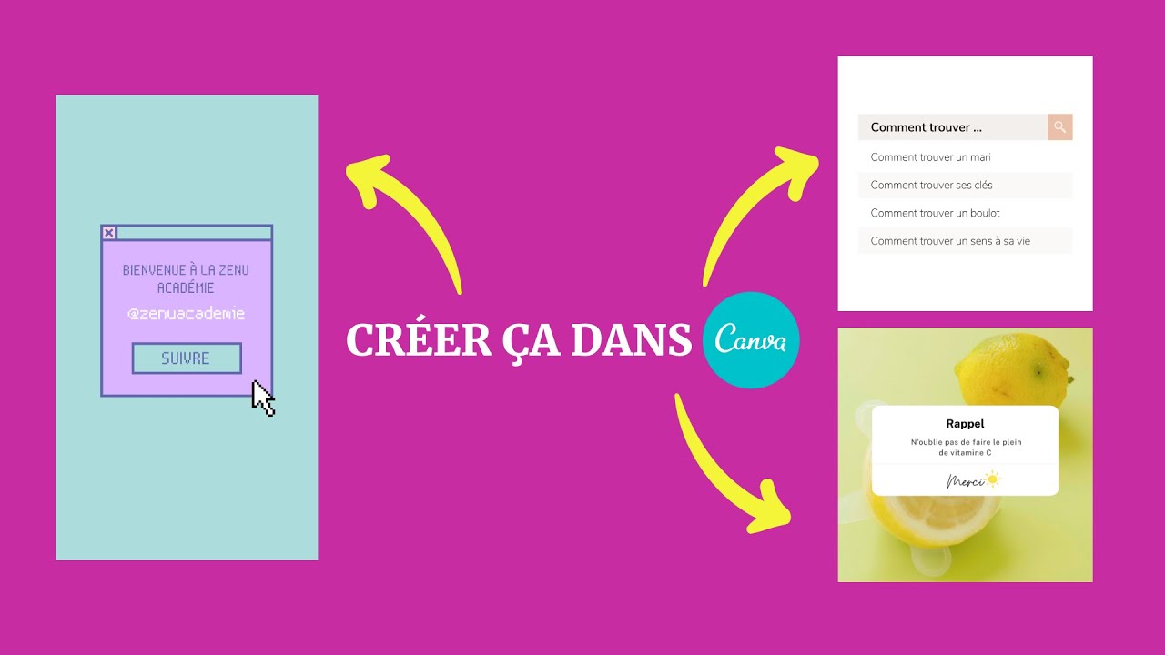 Créer 10 publications tendance avec Canva sur mobile