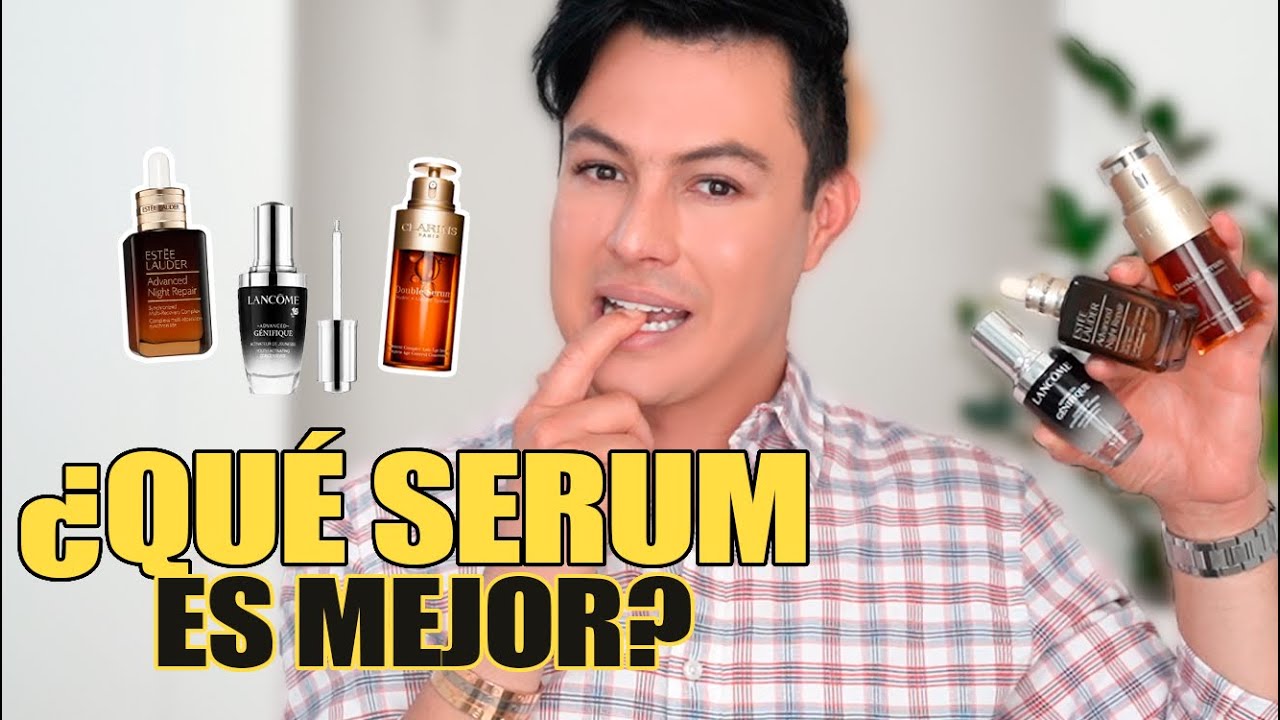 ¿Cual  Serum Me Compro? Clarins vs. Estée Lauder, Lancome Genifique 🤷🏻‍♀️
