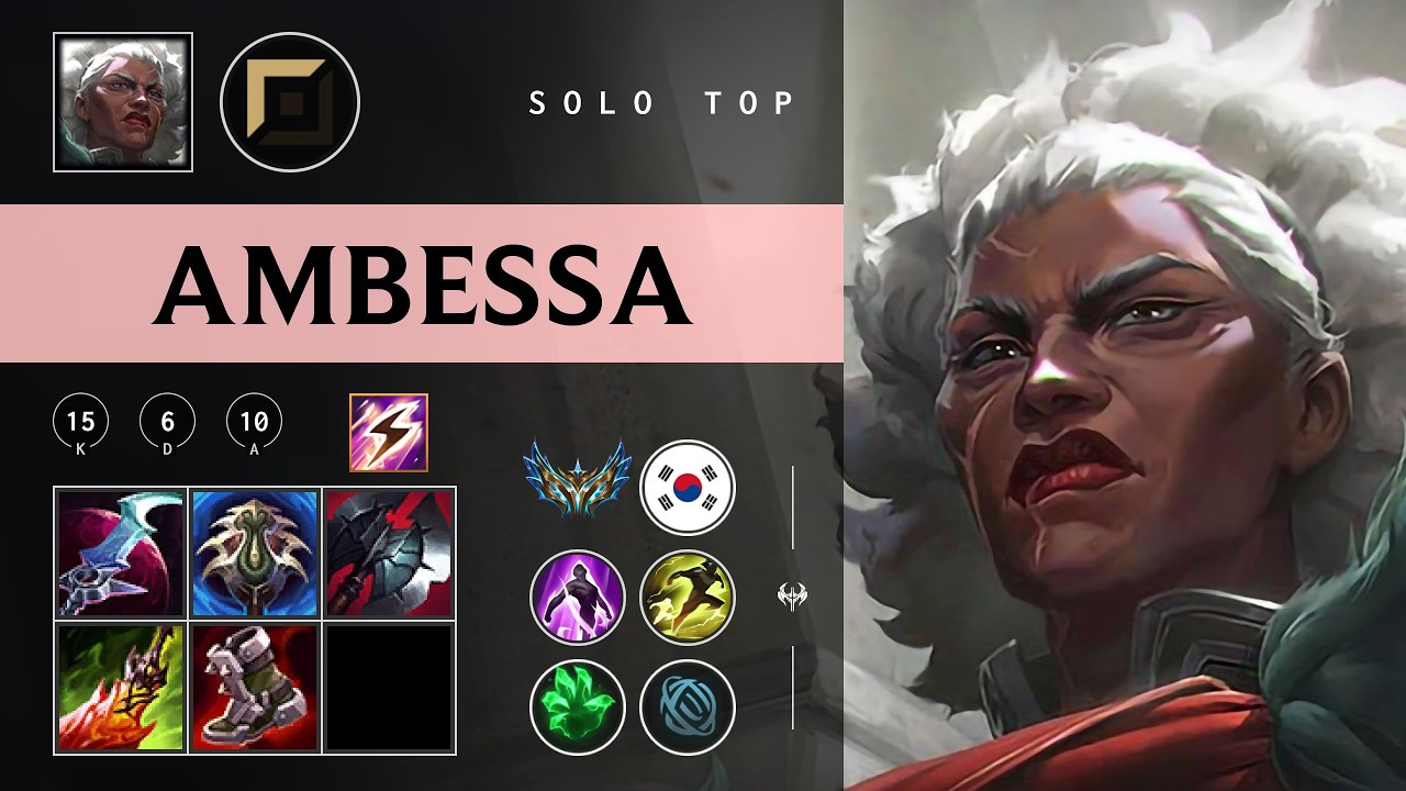 Ambessa Top vs Camille - KR Challenger Patch 26.05