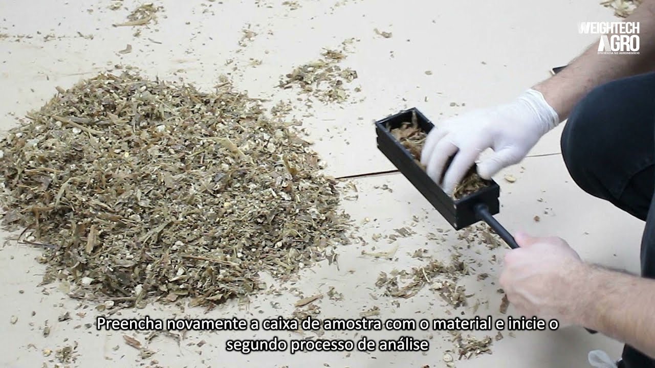 AgriNIR - Procedimento de análise e preparação de amostras
