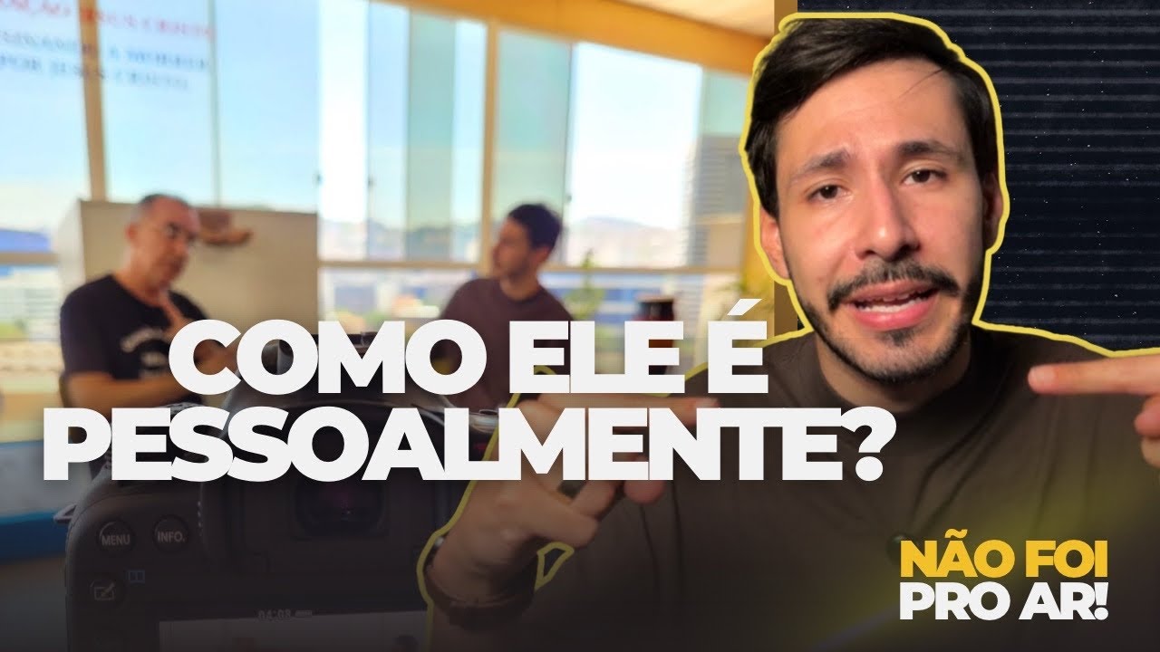 A VERDADE SOBRE A ENTREVISTA COM O PASTOR TUPIRANI - NÃO FOI PRO AR