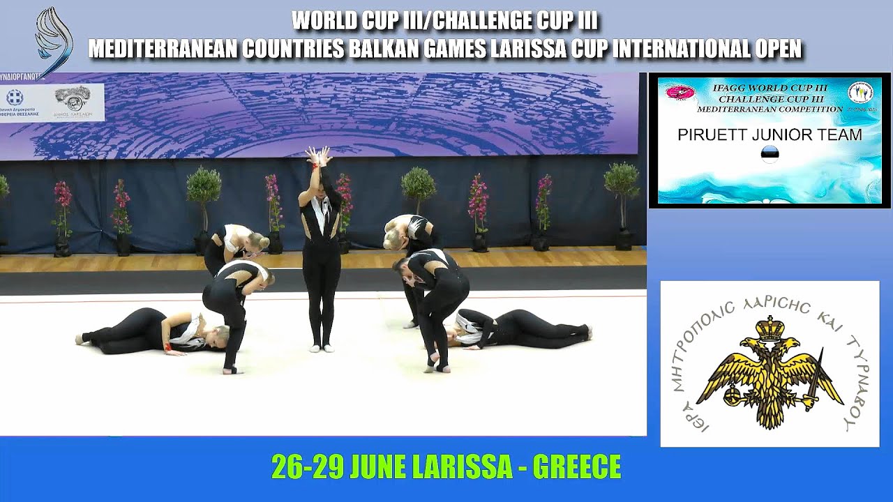 Piruett Junior Team (GC Piruett - EST) 💗 AGG CHALLENGE CUP III | LARISSA 2025 JUNIOR | PRELIM 23.050