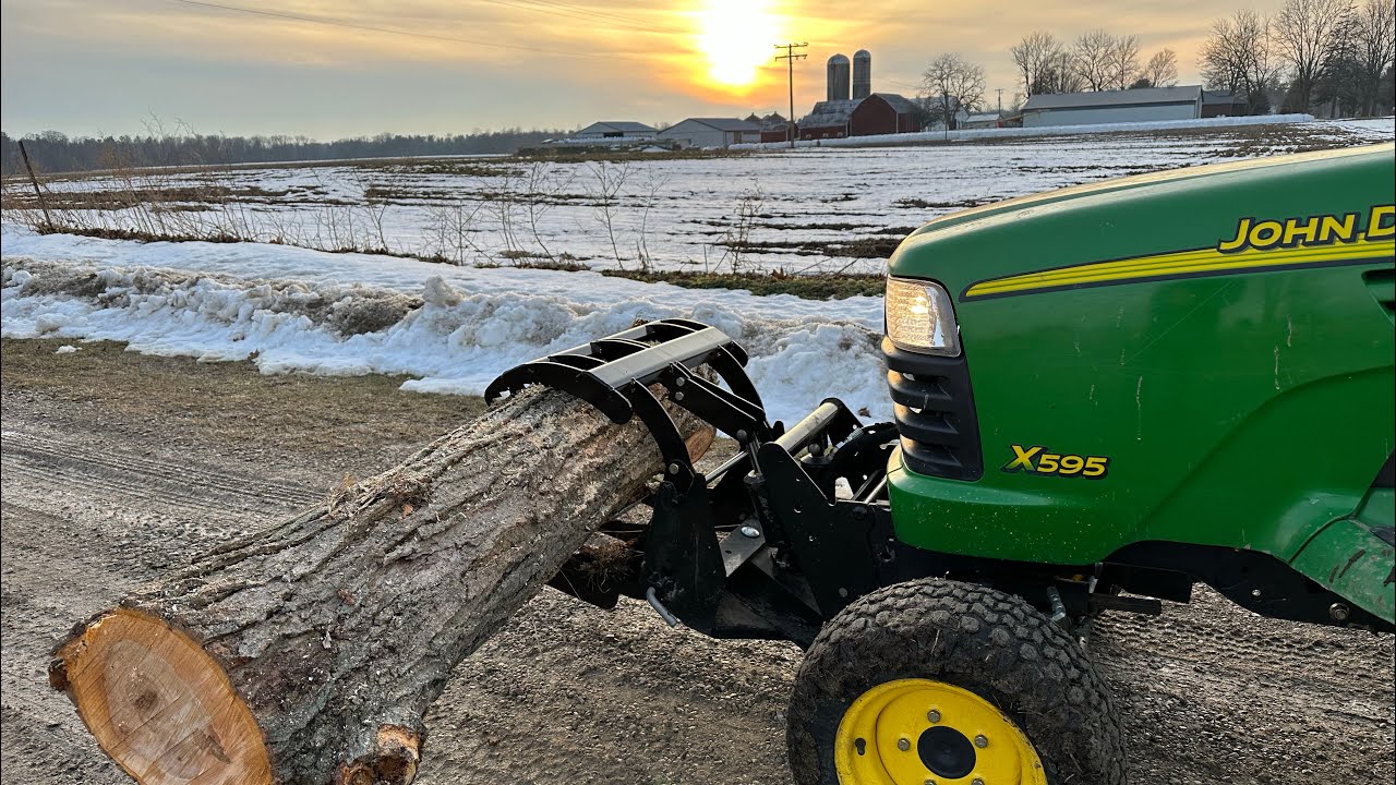Quick hitch grapple installation instructions.