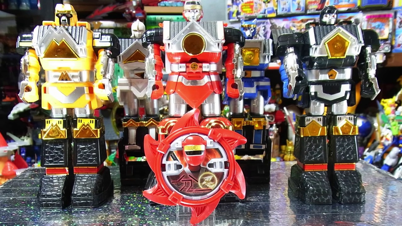 【コマ撮り】カクレンジャー忍シュリケン　無敵将軍 Shuriken sentai ninninger