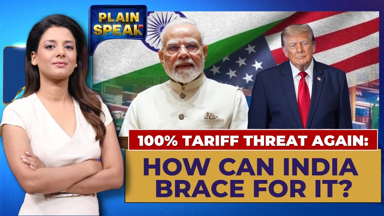 US House Advances 100% Tariff Bill Targeting India Over Russian Oil | Trump Tariffs | #plainspeak
