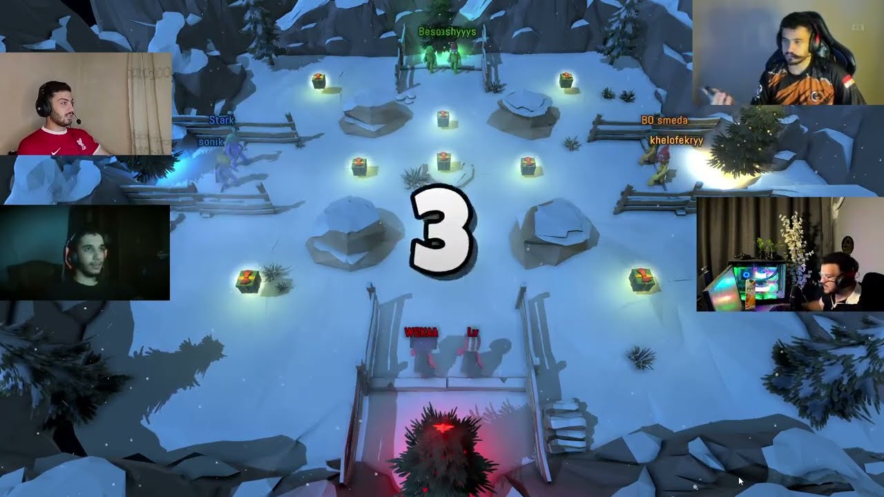 خيلو مع صحابو سهرة لعبة pummel party