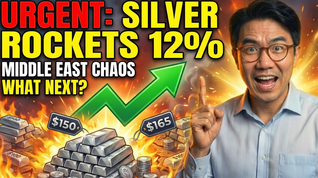 URGENT: Silver Rockets 12% as Middle East Chaos Intensifies — What Happens Next