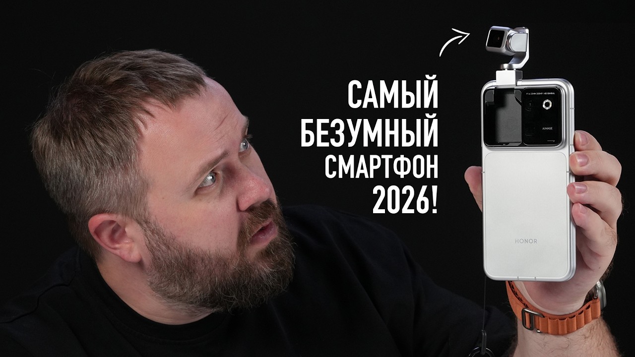 Самый безумный смартфон 2026 &mdash; Honor Robot Phone!