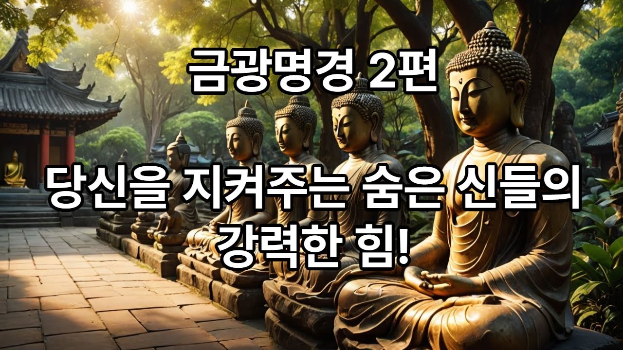 🛡️ 금광명경 2편: 사대천왕과 호법신장의 가호로 악운 완벽 방어!