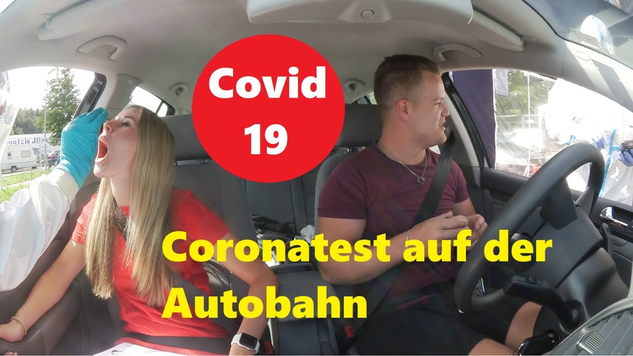Coronatest auf der Autobahn  /  A und S / A & S